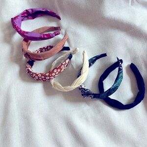 6 structured fabric headbands